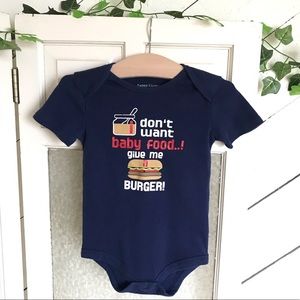 Baby Onesie with Funny Graphics & Text